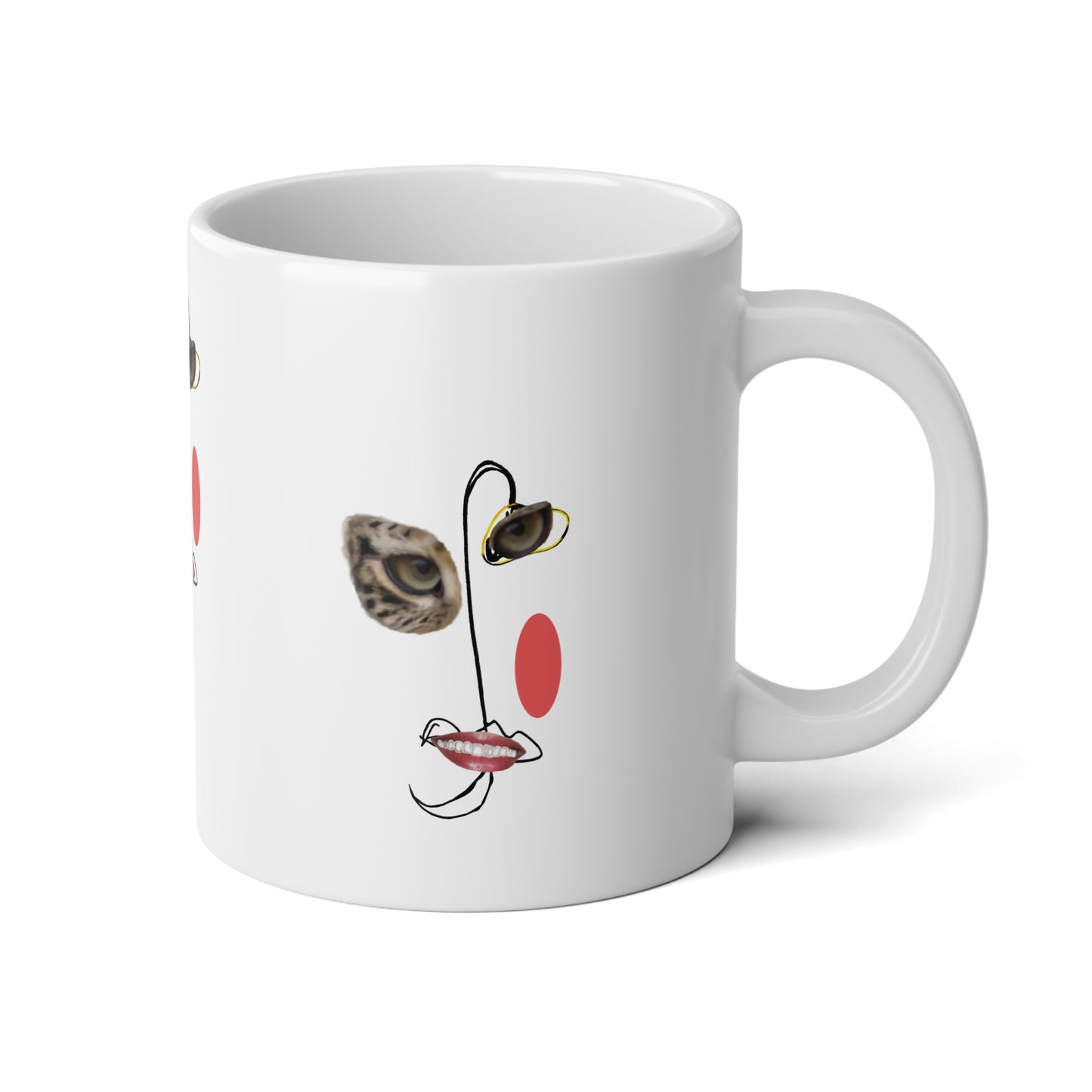 Jumbo Mug, 20oz Biro Face