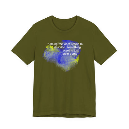 Dumb use of the word Iconic