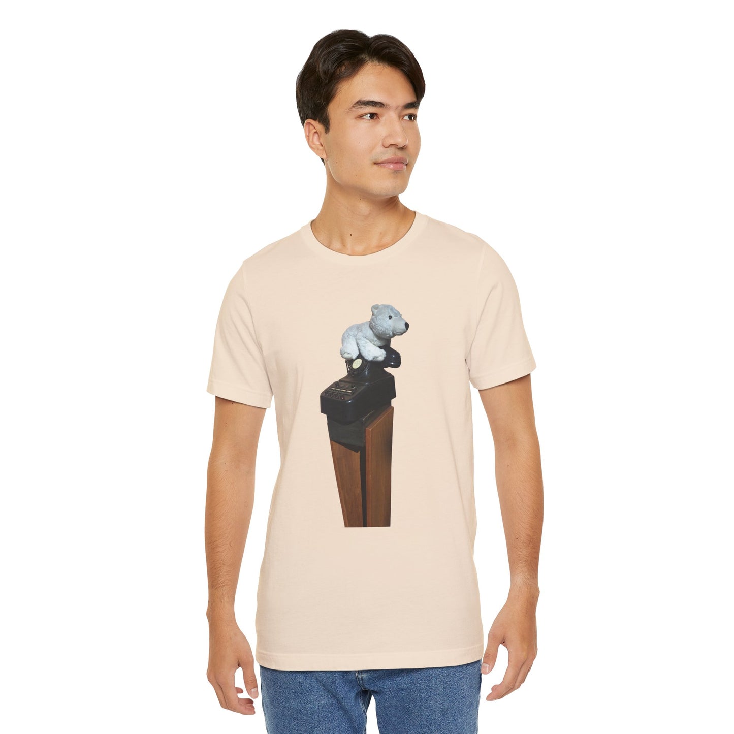 Polar Bear Phone getting comfortable