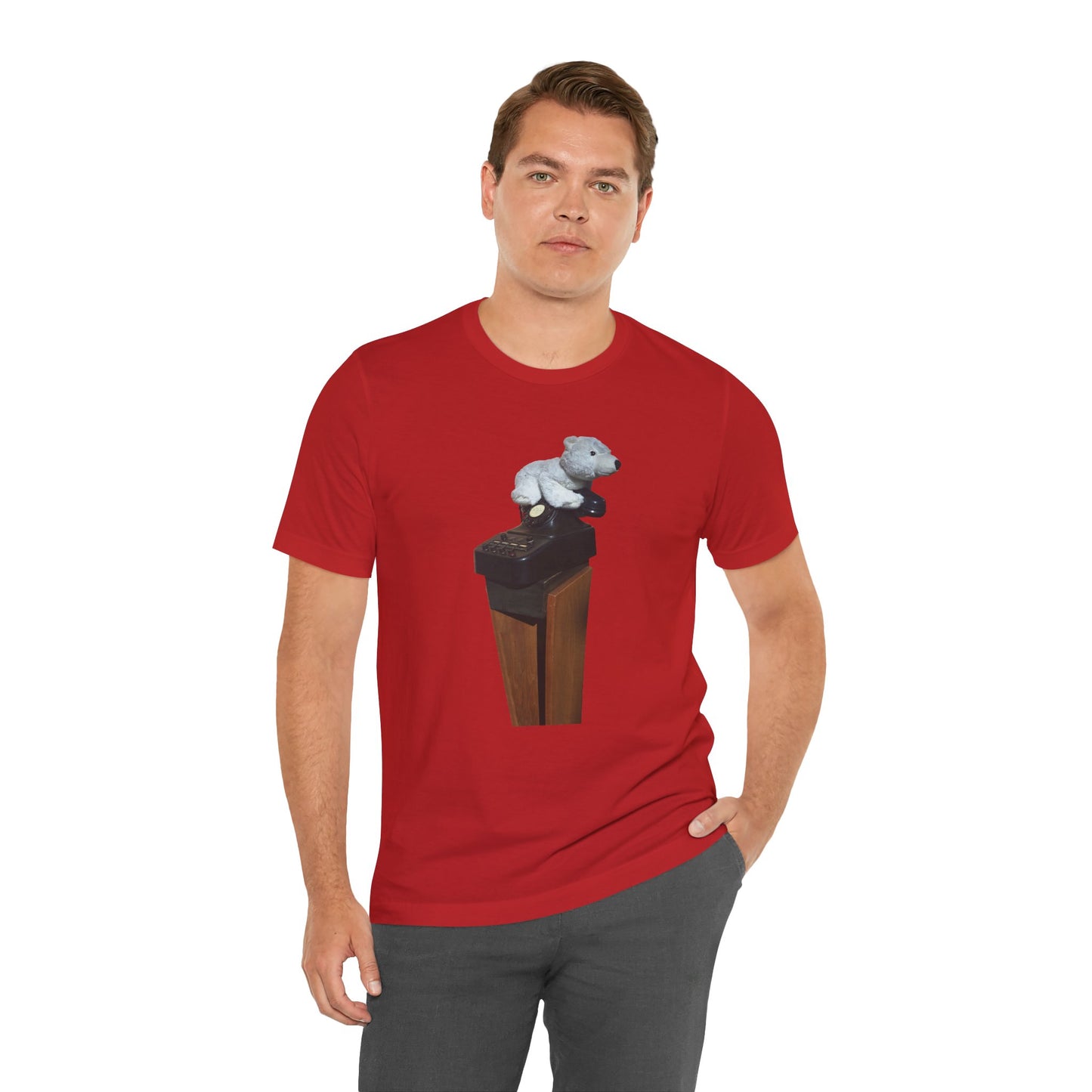 Polar Bear Phone getting comfortable