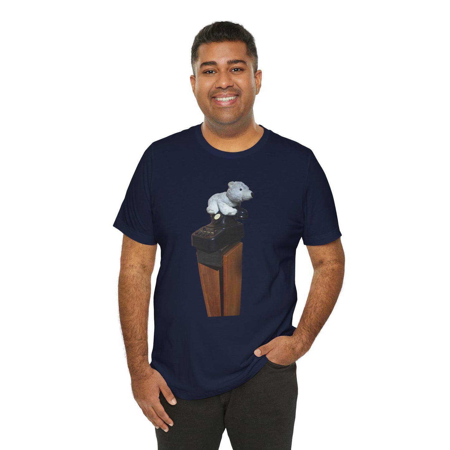 Polar Bear Phone getting comfortable