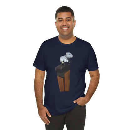Polar Bear Phone getting comfortable