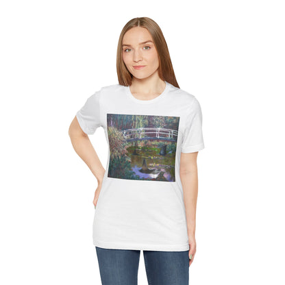 Sharks under Monets' bridge