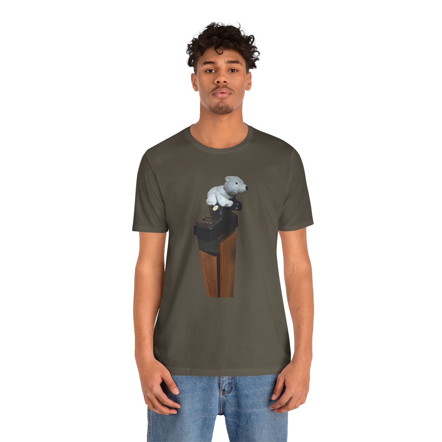Polar Bear Phone getting comfortable