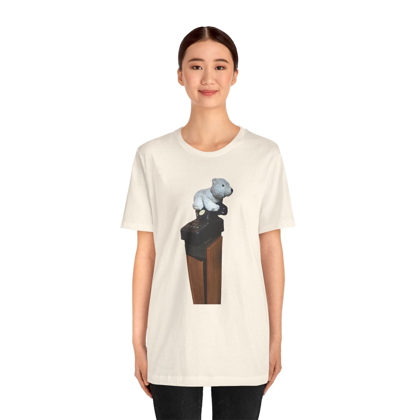 Polar Bear Phone getting comfortable