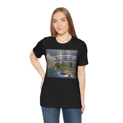 Sharks under Monets' bridge