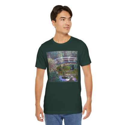 Sharks under Monets' bridge