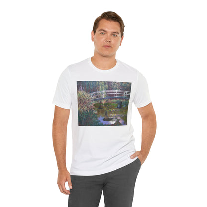 Sharks under Monets' bridge