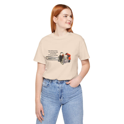 The environmental Chainsaw black