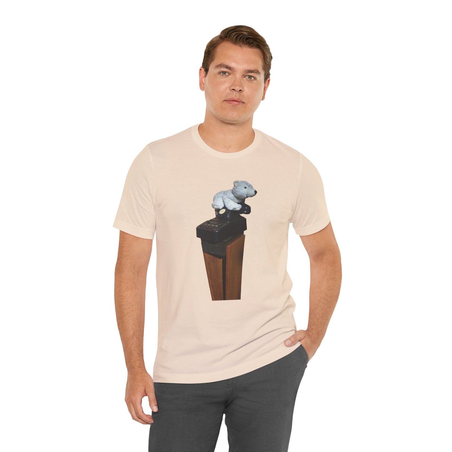Polar Bear Phone getting comfortable