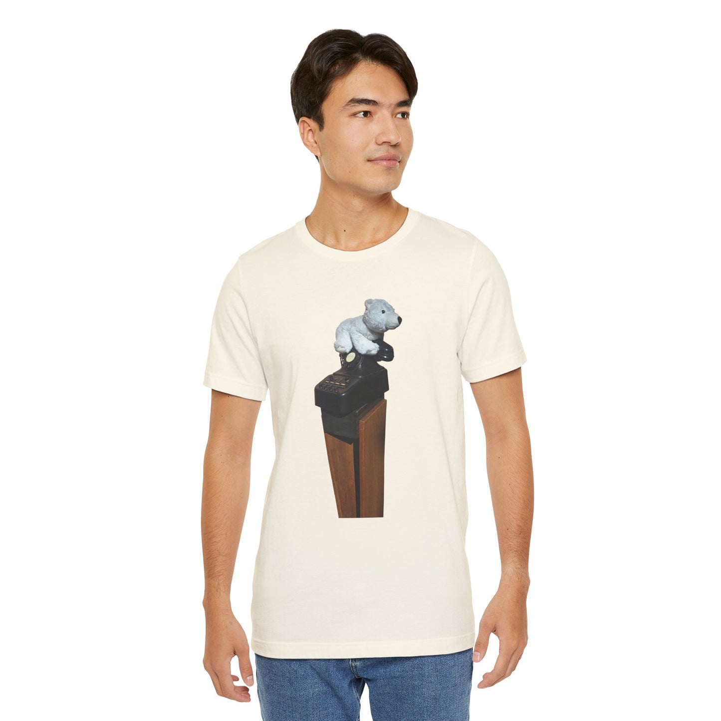 Polar Bear Phone getting comfortable