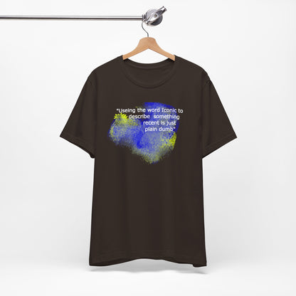 Dumb use of the word Iconic