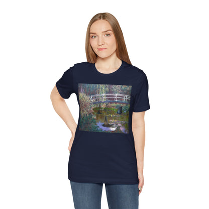 Sharks under Monets' bridge