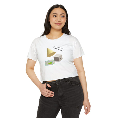 Women's  Crop Top  Simple Transition