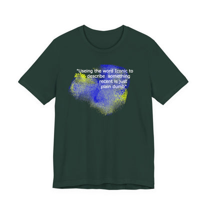 Dumb use of the word Iconic