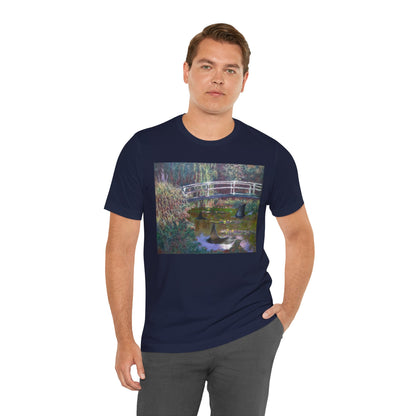 Sharks under Monets' bridge